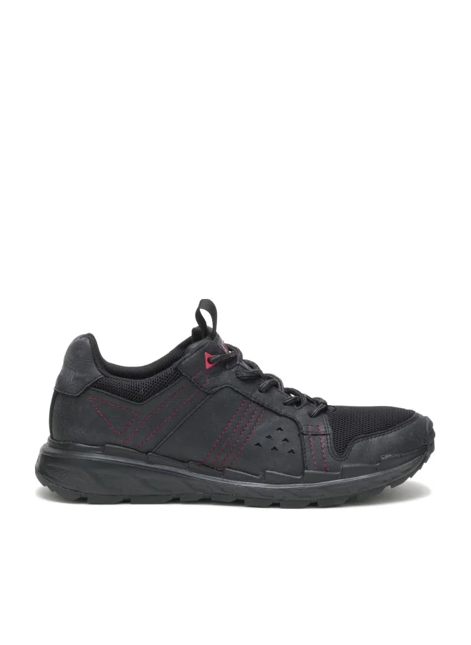 Caterpillar CAT-STRATIFY LOW Black Mesh Trainers for Men