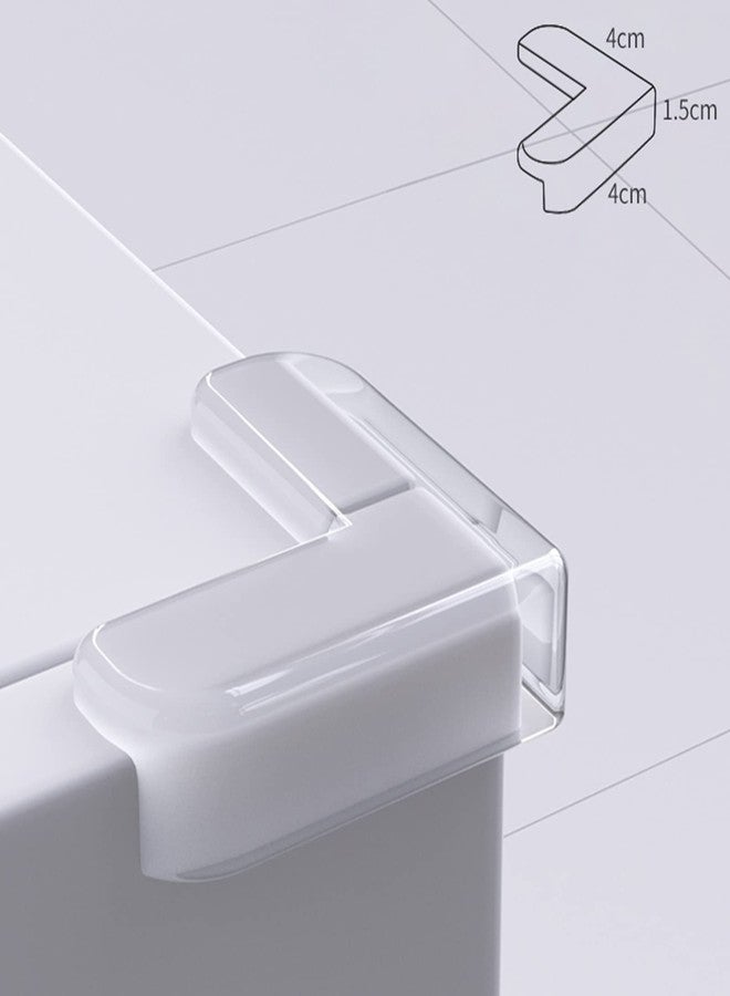 Wolpin Baby Proofing Corner Guards (Pack of 10 Pieces) Self Adhesive Corner Protectors Furniture I Child Safety Infant Bump Protector Edge Guards, L Shape, Transparent - Image 4