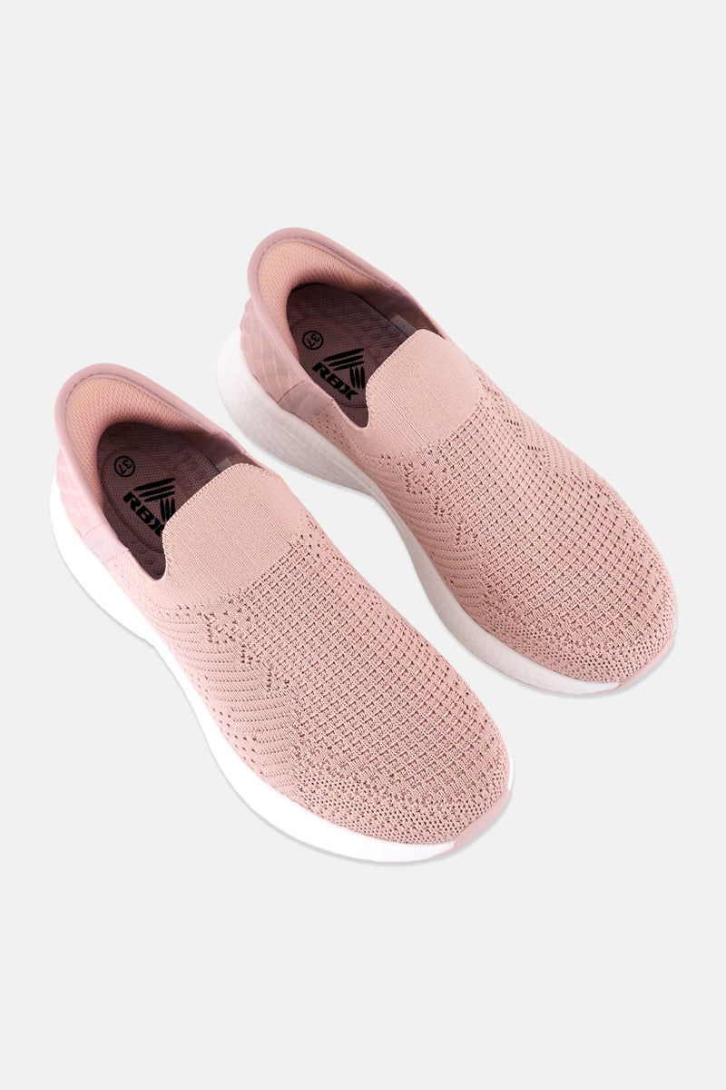 RBX Women Slip On Training Shoes, Pink  - Image 4