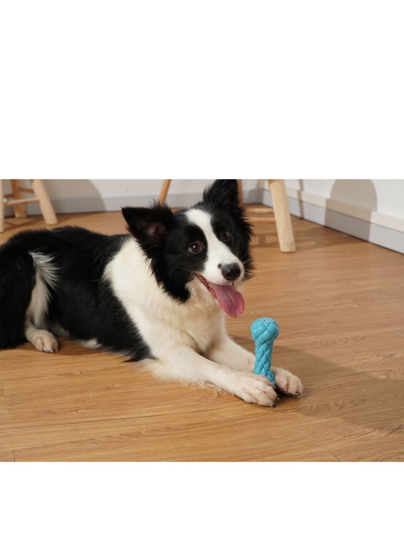 GULFLINK Non Toxic Natural Rubber Squeaky Toy for Dogs Blue - Image 5