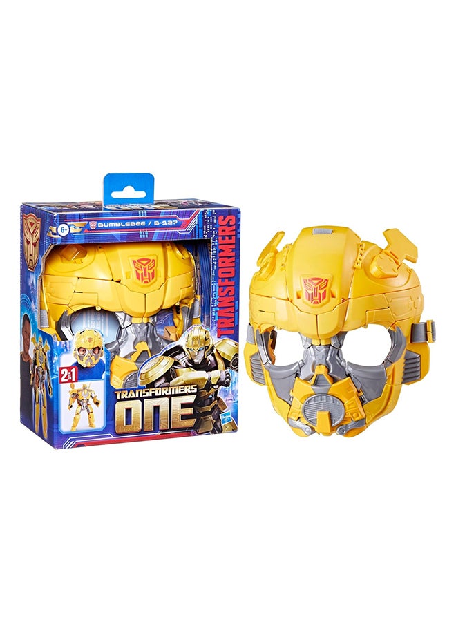 HASBRO - GAMING Transformers One 2 in 1 Bumblebee B-127 9.8 Inch Robot Action Figure, Converts to Mask, Interactive Toys for Boys and Girls Ages 6 and Up  - Image 3