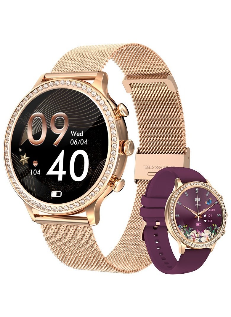 LIGE Newest Fashion Smart Watch for Ladies Bluetooth Call Smart Bracelet Waterproof Smartwatch Women  - Image 1