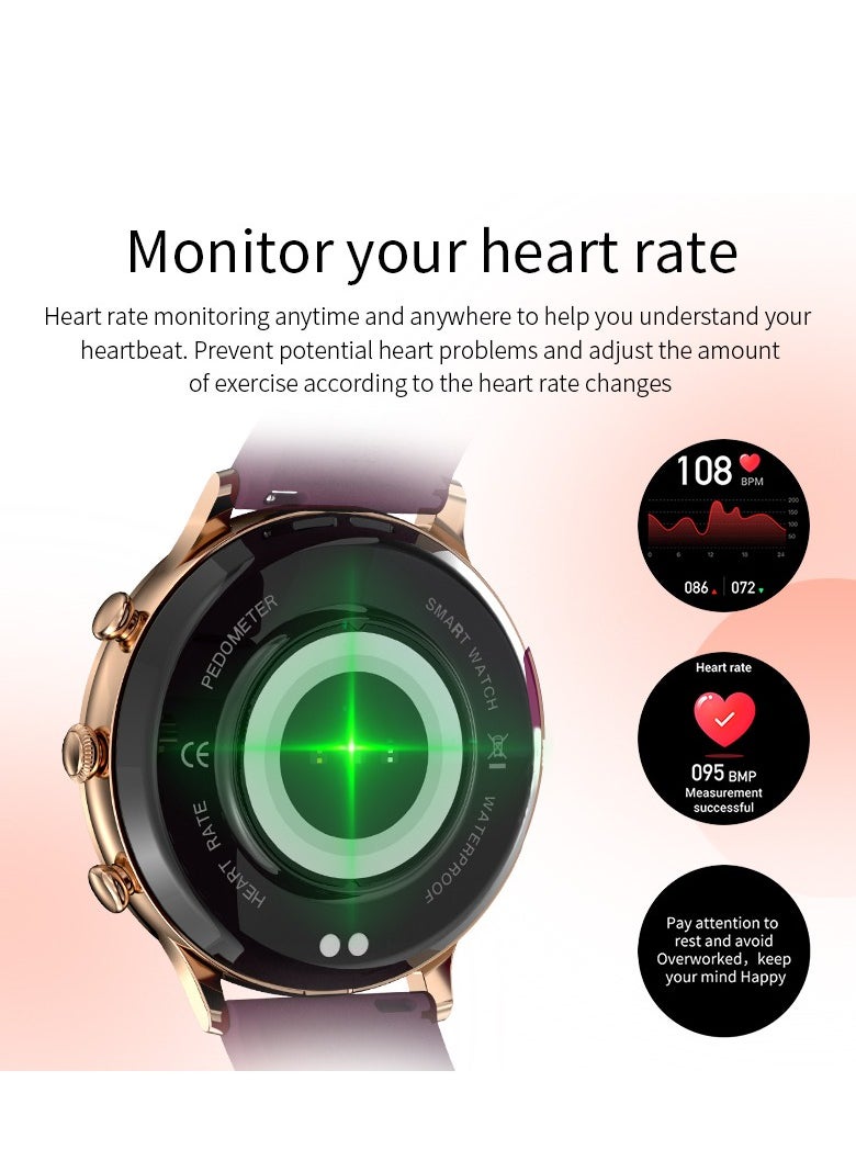 LIGE Newest Fashion Smart Watch for Ladies Bluetooth Call Smart Bracelet Waterproof Smartwatch Women  - Image 4