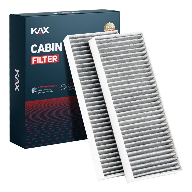 KAX Cabin Air Filter CF10553 Replacement for Frontier 20152019 Pathfinder 20052012 Xterra 20052015 wActivated Carbon Passenger Compartment Air Filter Pack of 2