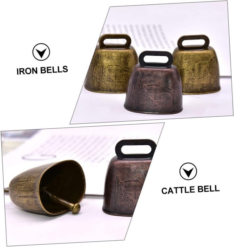 VOSAREA 2pcs Sheep Bell Decor for Cattle Hanging Decor Pendant Ornament Farming Accessories - Image 1