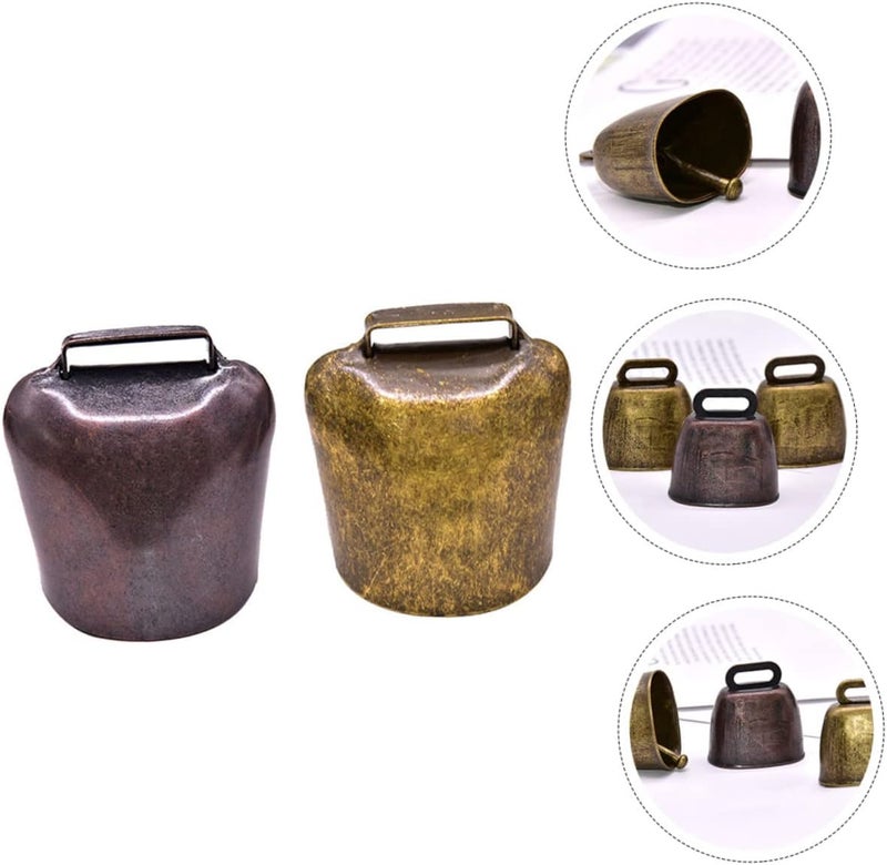 VOSAREA 2pcs Sheep Bell Decor for Cattle Hanging Decor Pendant Ornament Farming Accessories - Image 5
