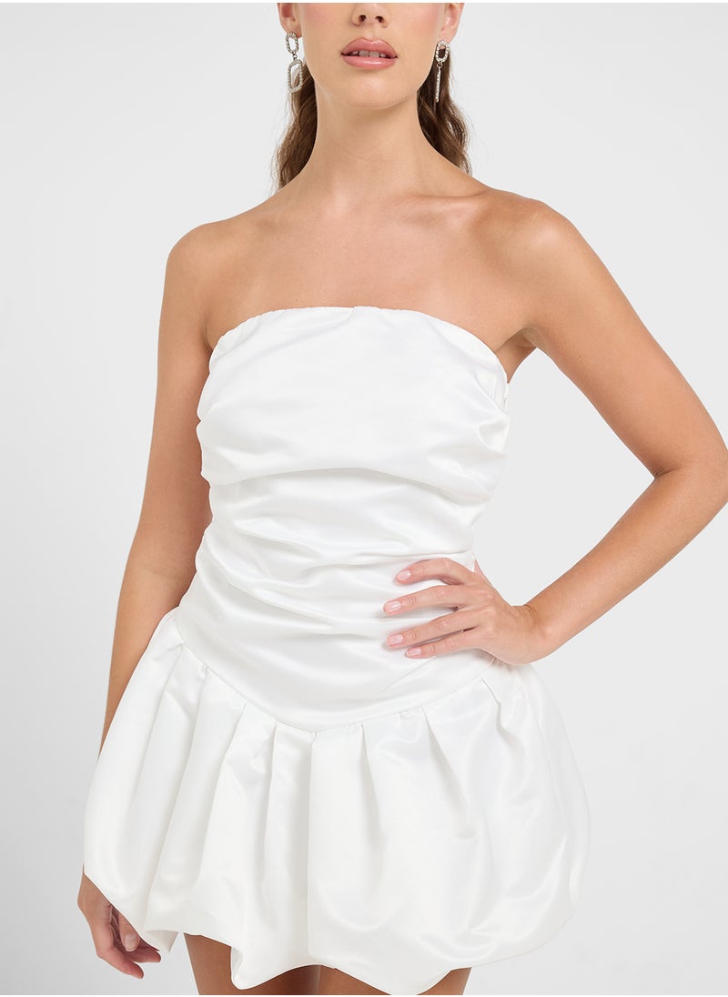 Ginger Strapless Bubble Mini Dress  - Image 3