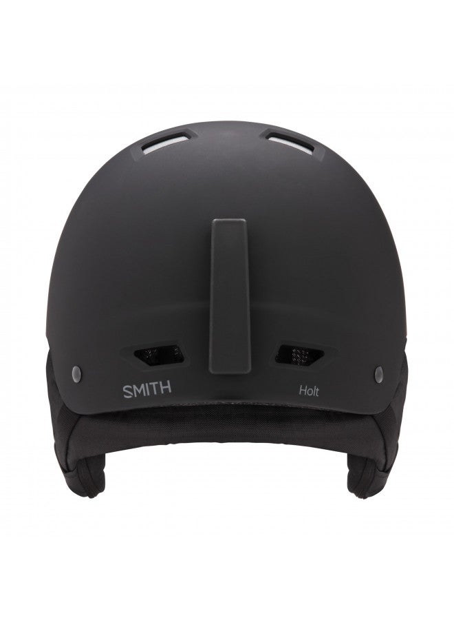 SMITH Smith Holt Helmet Adult All-Season Helmet Lightweight Protection for Skiing, Skating, Snowboarding & Snowsports for Men & Women Matte Black, Large - Image 1