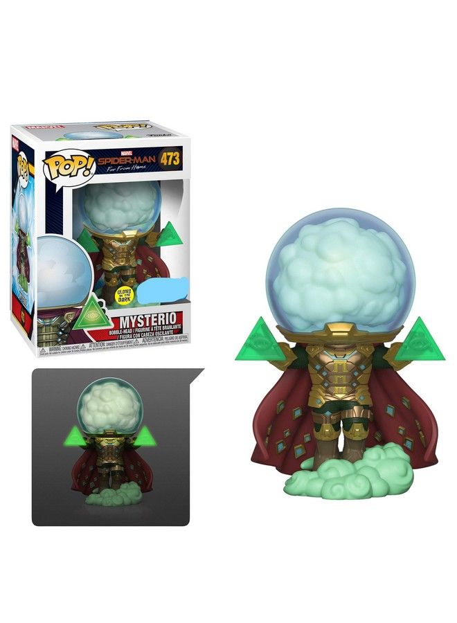 Funko Popmarvel: Spider Man Far From Home Mysterio Glow Exclusive - Image 1