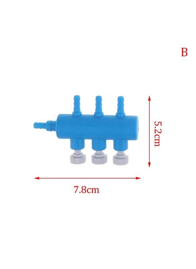 VAYINATO Aquarium Fish Tank Plastic Airway Splitter With Controller (4 Way) By Petzlifeworld  - Image 5