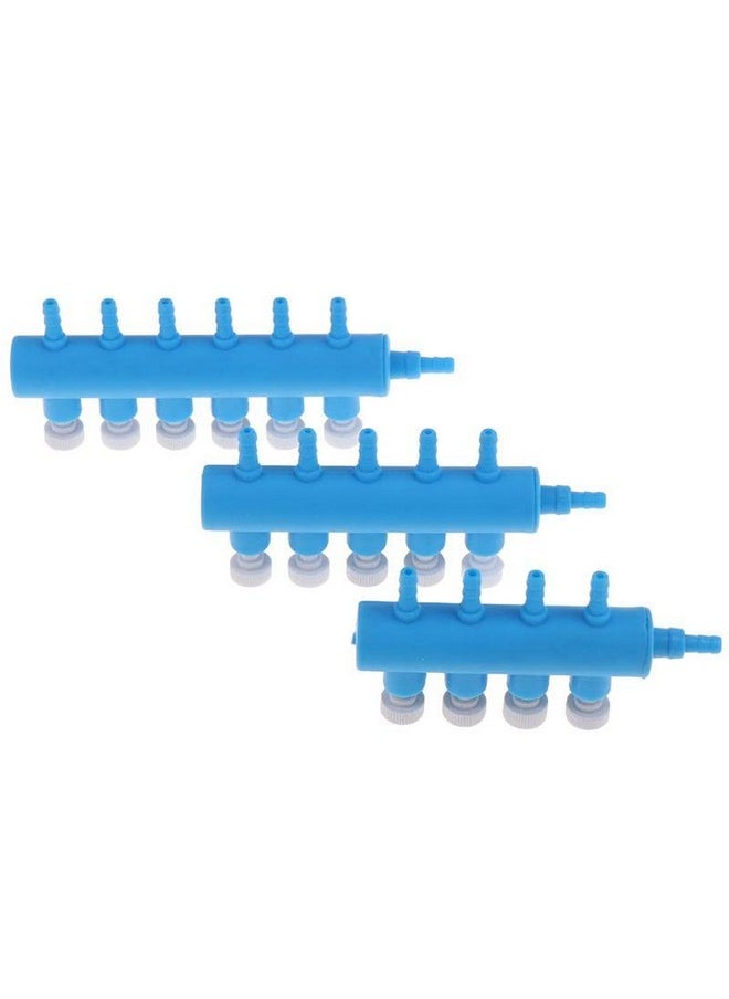 VAYINATO Aquarium Fish Tank Plastic Airway Splitter With Controller (4 Way) By Petzlifeworld  - Image 3