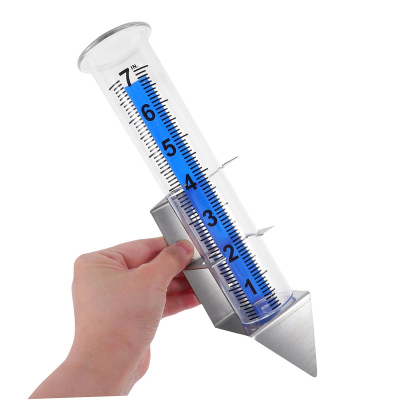 Outdoor Rain Gauge With Bracket For Accurate Rainfall Measurement Weather Resistant - Image 5