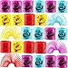 Bedwina Mega Pack of 50 Coil Springs for Kids Assorted Silly Faces and Colors Mini Plastic Spring Toy for Party Favors Carnival Prizes Gift Goodie Bag Filler Stocking Stuffers - Image 4