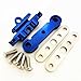 EPTNNASO Aluminum Front Lower Arm Tie Bar Mount Suspension Pin Retainer Blue for Traxxas 110 MAXX Maxx Slash 8916 8926 - Image 4