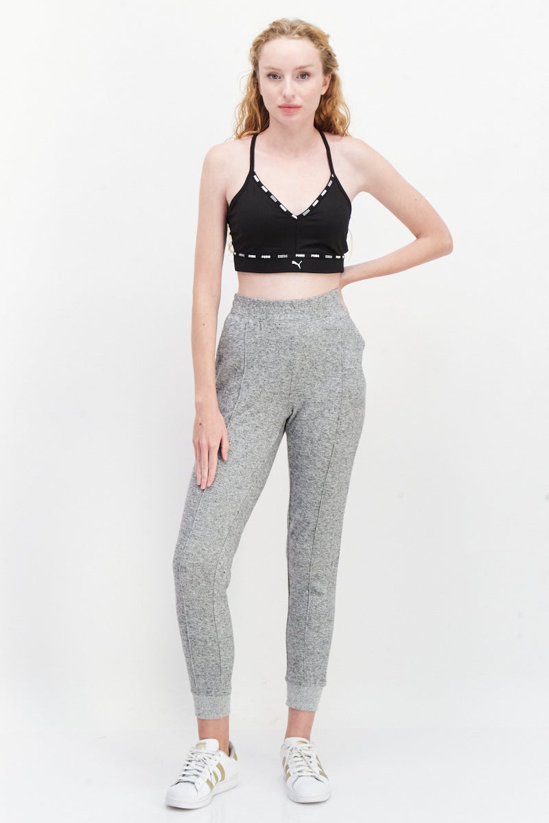 PUMA Women Sportswear Fit Non Padded Training Sport Bra, Black - Image 4