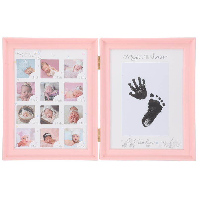 Baby Picture Frame Newborn Handprint Footprint Frame Baby Picture Frame - Image 4