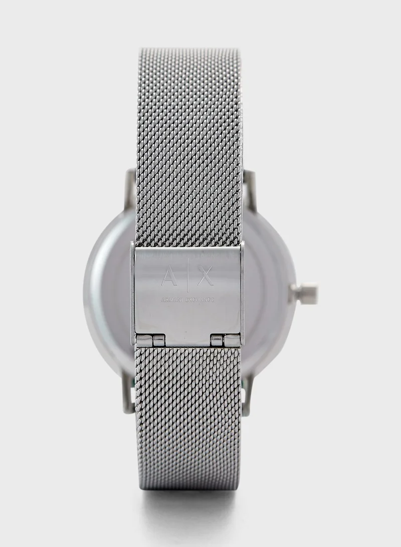 FOSSIL AX7112 Cayde Analog Couple Watch Set