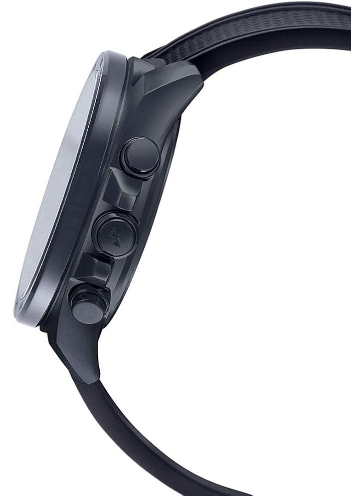 كاسيو ساعة كاسيو إيديفيس للرجال، تناظرية ورقمية، مزودة بخاصية البلوتوث، بمينا أسود، موديل ECB-900PB-1ADR - Image 2