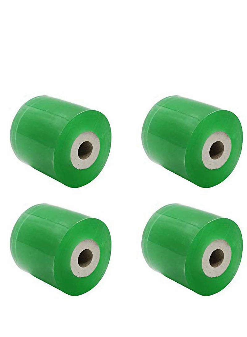 Excefore Garden Grafting Tape Plant Repair Tapes Moisture Barrier PE Stretchable Clear Film for Fruit, Floral, Tree and Plants Ploy Budding Graft Tool Nursery Tape, 4Pcs, Green - Image 1