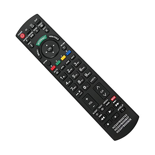 PERFASCIN New N2QAYB000703 N2QAYB000837 N2QAYB000926 Replacement Remote fit for Panasonic TV TC-39AS530U TC-40AS520U TC-42AS630U TC-50AS530U TC-50AS530UE TC-50AS630U TC-50ASU534 TC-55AS530U TC-55AS530UE - Image 5