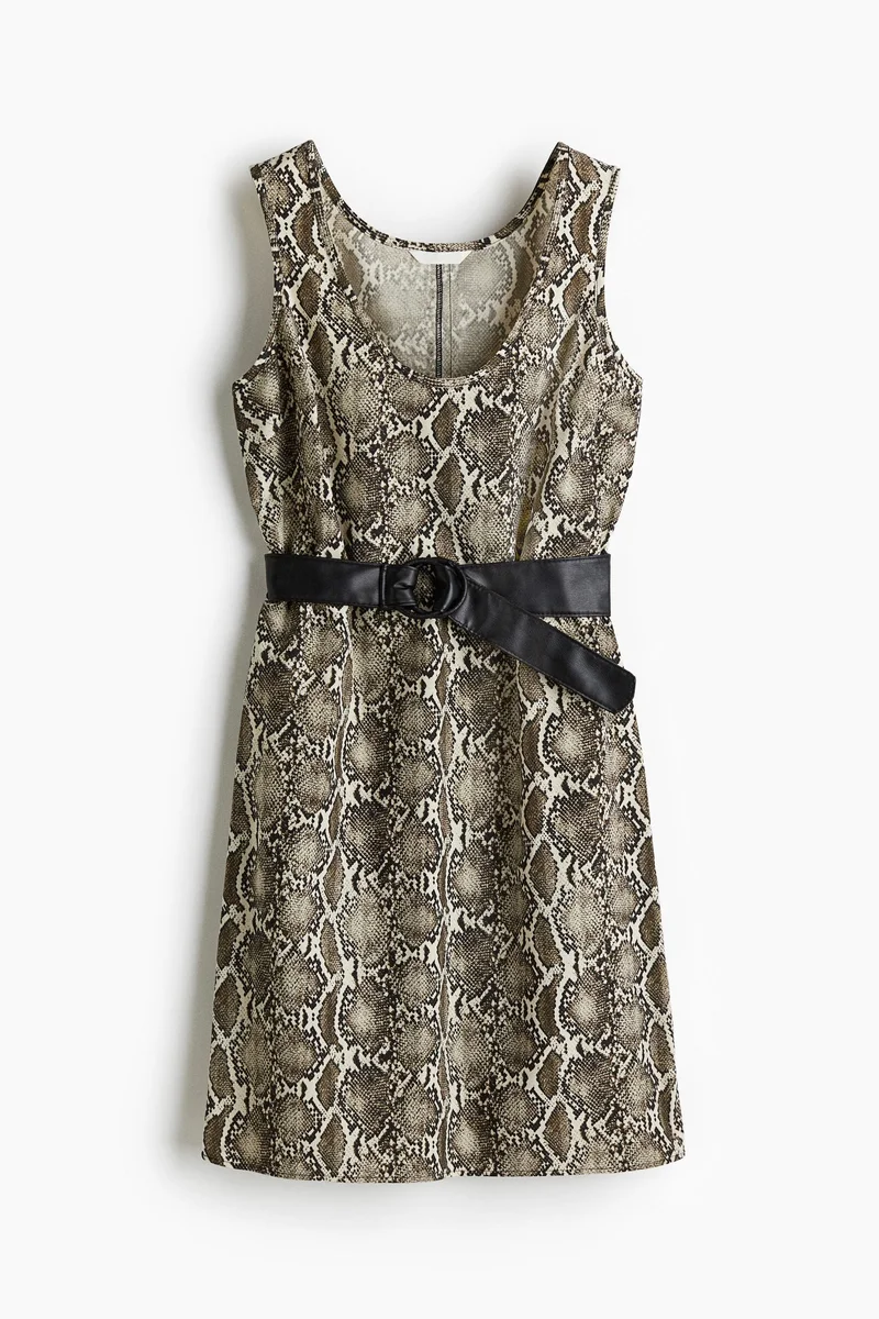 H&M Belted dress