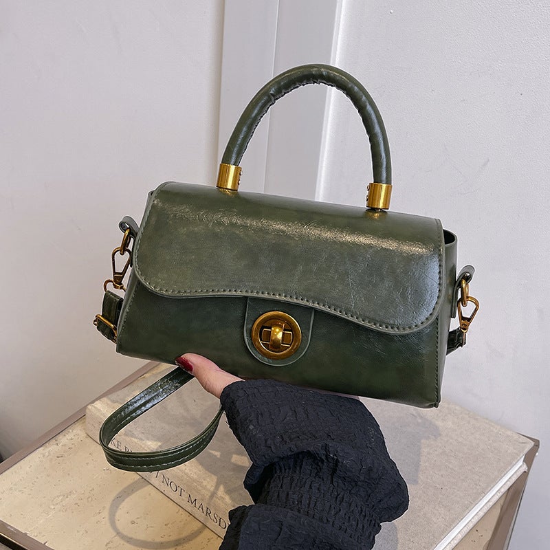 Portable Commuter Bags For Women, New Trendy Retro Small Square Bags, Versatile Multi-Functional Shoulder Crossbody Bags, Others - Image 1
