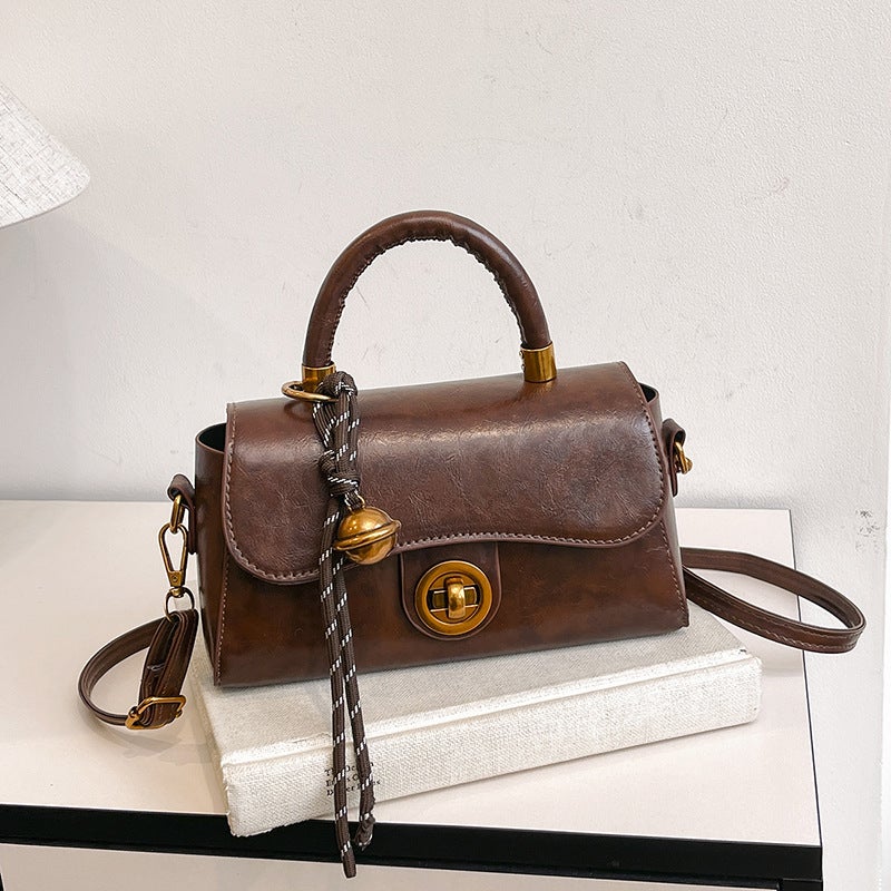 Portable Commuter Bags For Women, New Trendy Retro Small Square Bags, Versatile Multi-Functional Shoulder Crossbody Bags, Others - Image 2