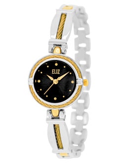 eliz ELIZ ES8793L2TNT Metal Case and Bracelet 3-Hands Women's Watch  - Image 1