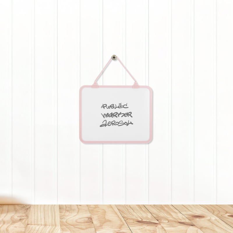2pcs Dry Erase Board Small Dry Erase White Board Dry Erase Lapboard Mini Hanging Whiteboard for - Image 3