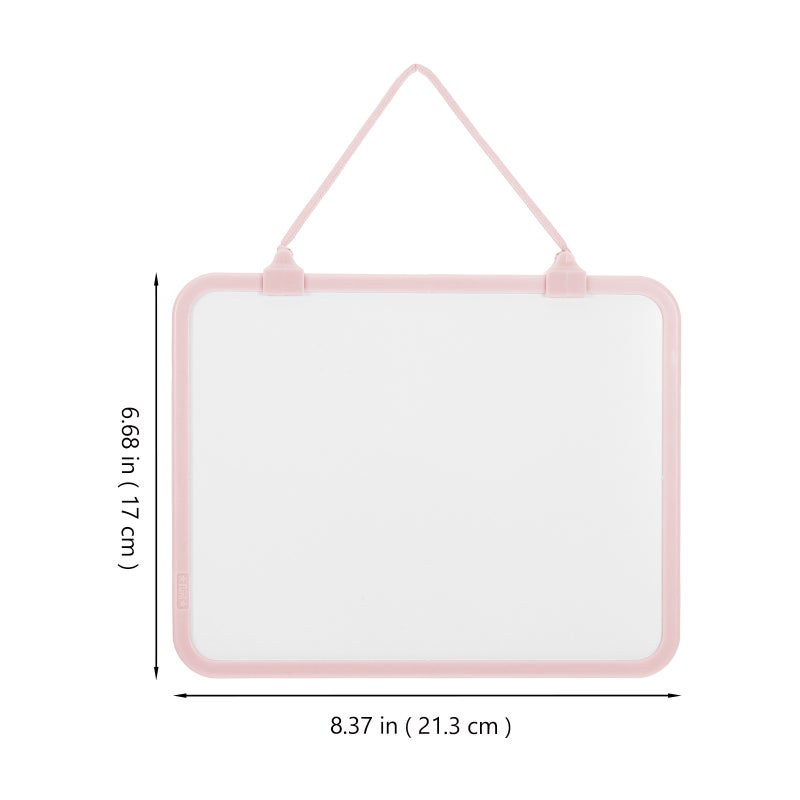 2pcs Dry Erase Board Small Dry Erase White Board Dry Erase Lapboard Mini Hanging Whiteboard for - Image 2