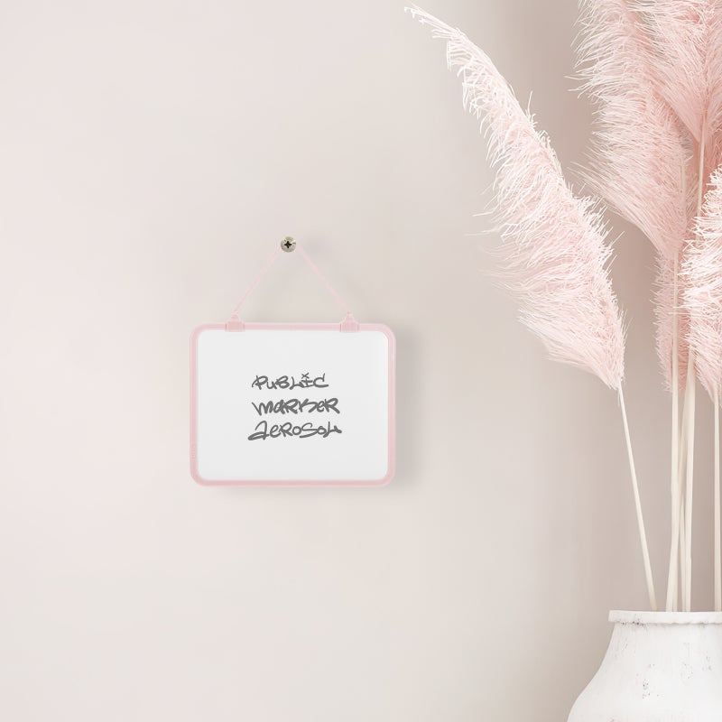 2pcs Dry Erase Board Small Dry Erase White Board Dry Erase Lapboard Mini Hanging Whiteboard for - Image 5