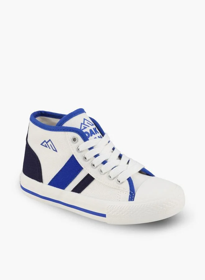 Oaklan By Shoexpress Boys Colourblock Lace-Up Ankle Sneakers