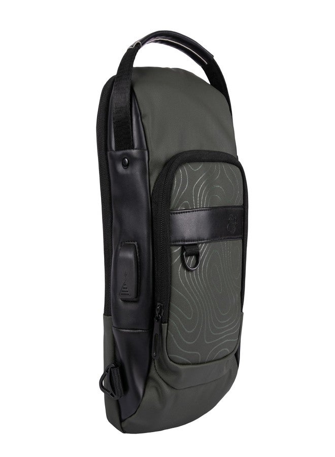 Ezzi Havana Cross Body (Olive) - Image 2