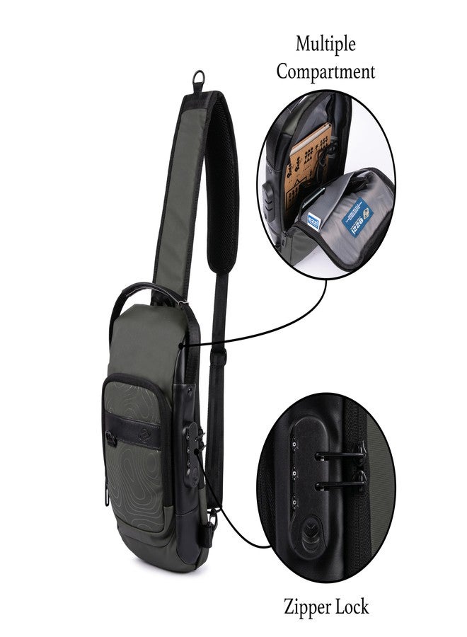 Ezzi Havana Cross Body (Olive) - Image 3