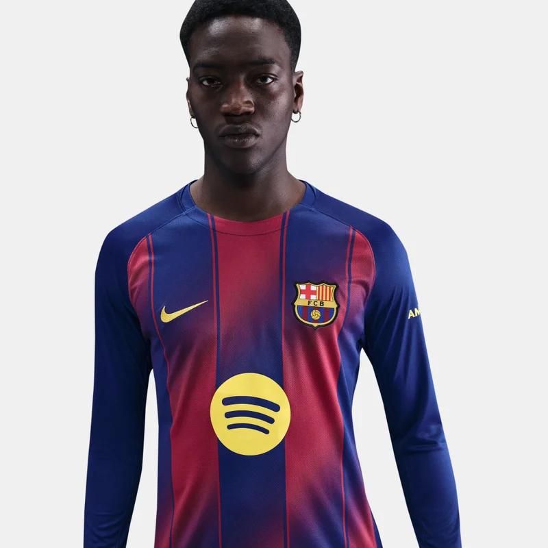 Nike Blue Men's FC Barcelona 25/26 Home Replica Football Jersey for Men | Best Price UAE
