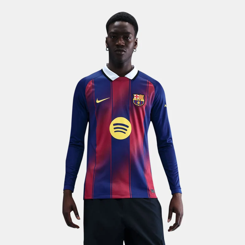 Men's FC Barcelona 25/26 Home Replica Football Jersey
