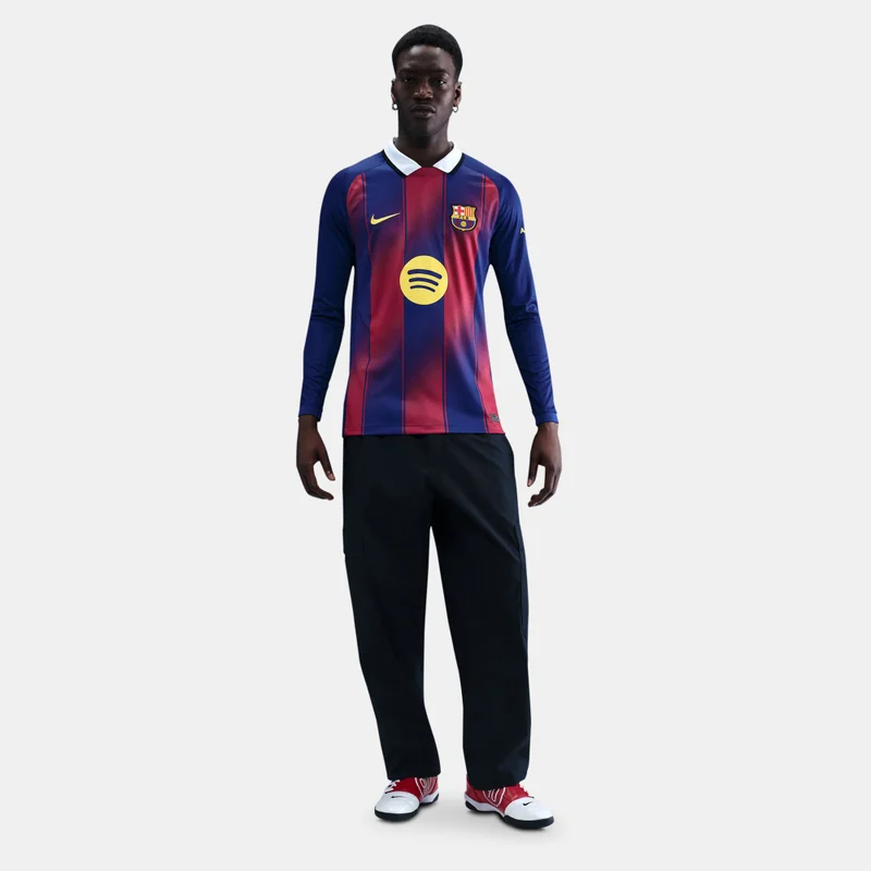 Nike Blue Men's FC Barcelona 25/26 Home Replica Football Jersey for Men | Best Price UAE