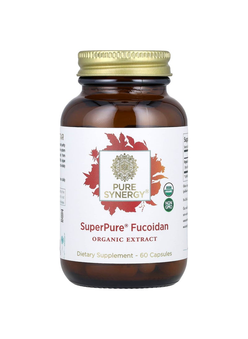 SuperPure® Fucoidan, 60 Capsules (100 mg Capsule)