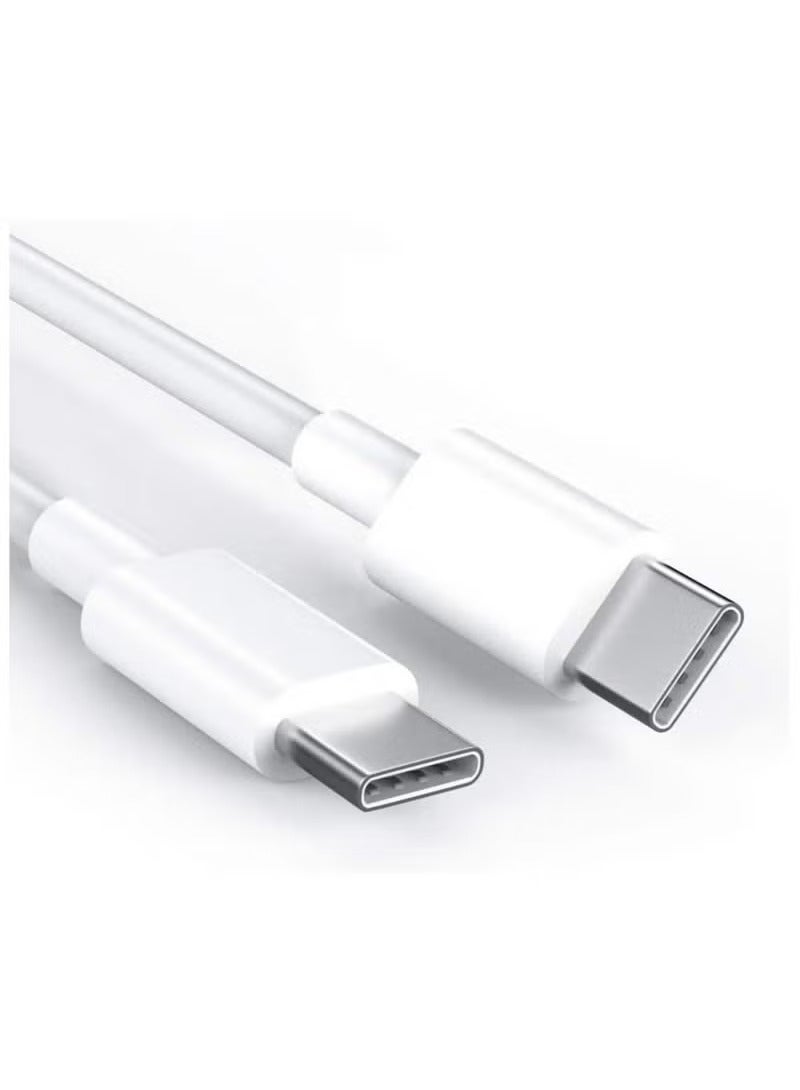 vesus 2 Pack of Power Flow USB C Cable 60W, USB-C to USB-C Cable 2 meter, USB C Charger Cable for iPhone 15, Mac Book Pro 2020, iPad Pro 2020, Switch, Samsung Galaxy S20 Plus S9 S8 Plus, Pixel, Laptops and lot more  - Image 2