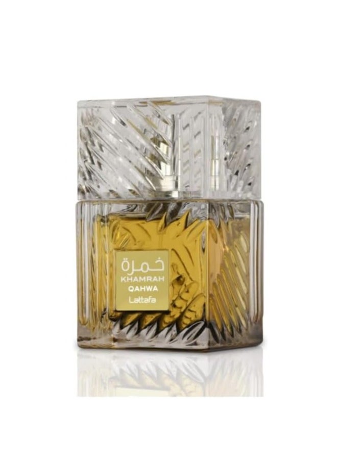 Lattafa Khamrah Qahwa Eau De Perfume 100ml  - Image 1