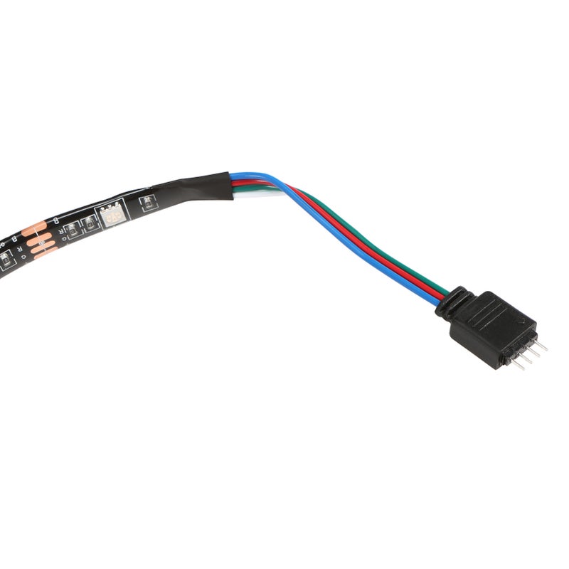 TV Music Rhythm Strip Light Intelligent USB Strip Light Remote Control RGB Strip Light 4 Lighting Modes 16 Light Colours BT Control + 24 key Remote Control 5050 SMD 1/2/3/4/5 Meters 30/60/90/120/150SMD IP65 - Image 5