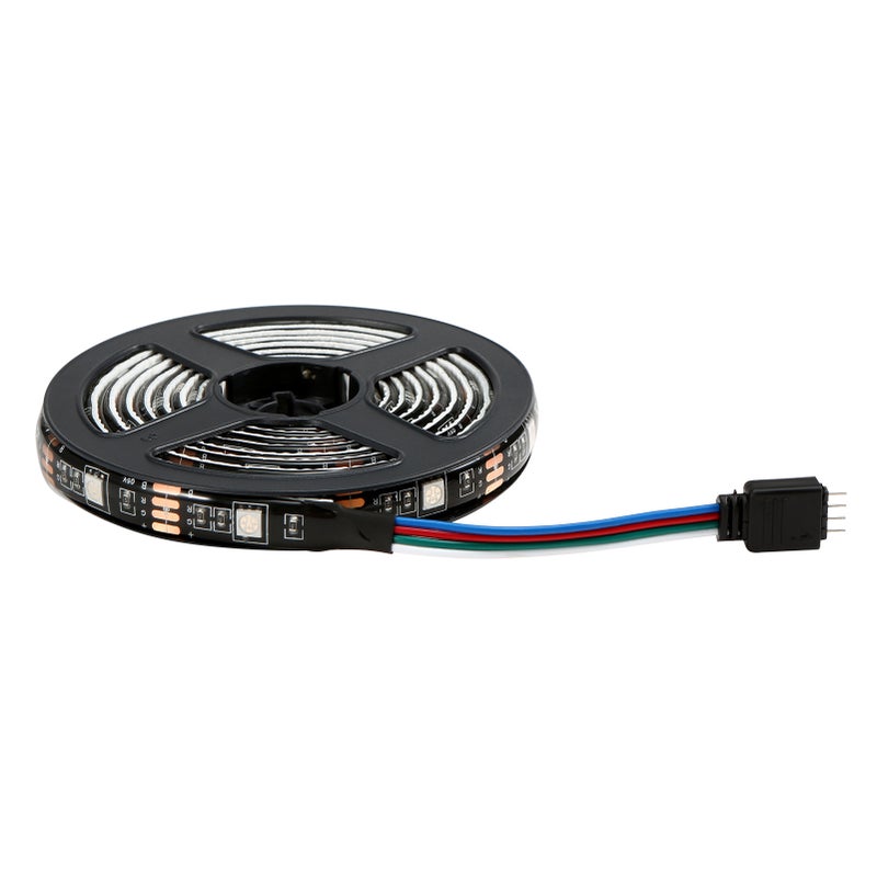 TV Music Rhythm Strip Light Intelligent USB Strip Light Remote Control RGB Strip Light 4 Lighting Modes 16 Light Colours BT Control + 24 key Remote Control 5050 SMD 1/2/3/4/5 Meters 30/60/90/120/150SMD IP65 - Image 2