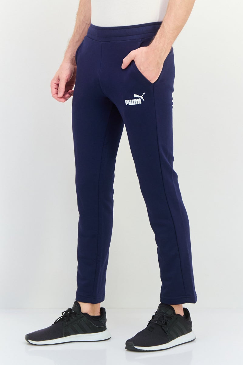 PUMA Men Sportswear Fit Brand Logo Training Track Pant, Navy - Image 4