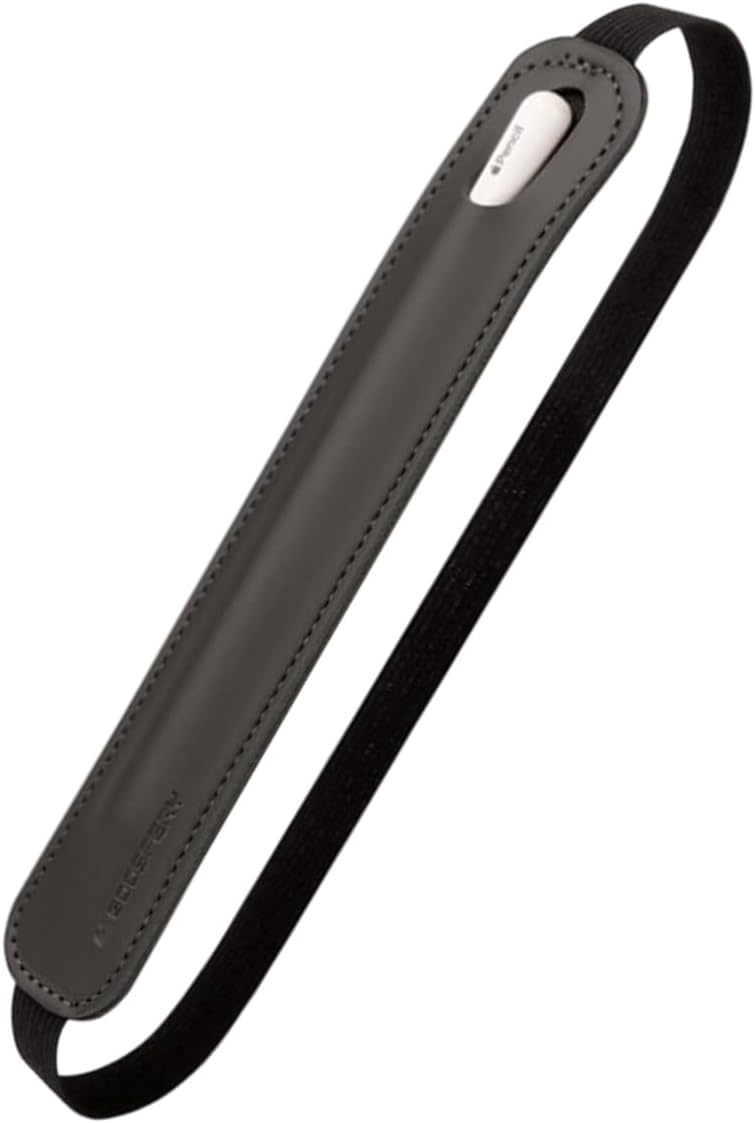 Stylish Elastic Styluses Pen Case Soft Leather Protective Cover Nonslip Storage Container for Digital Devices PU Leather Tablet Pen Protective Sleeve - Image 1