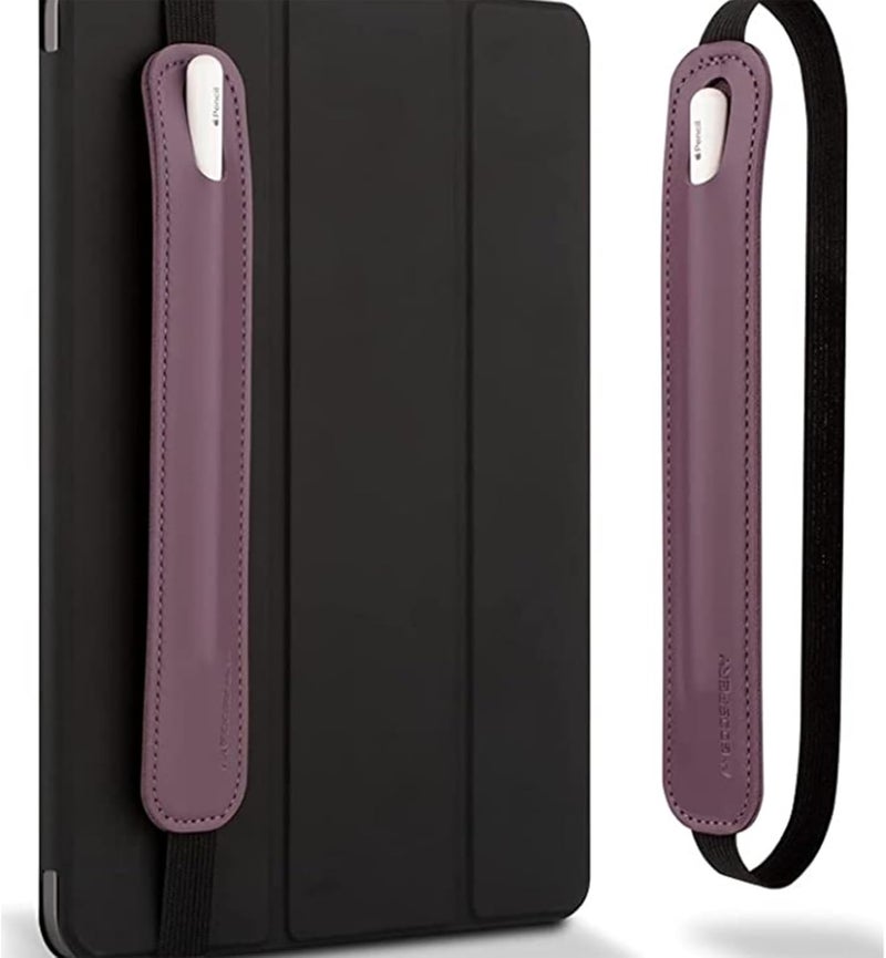 Stylish Elastic Styluses Pen Case Soft Leather Protective Cover Nonslip Storage Container for Digital Devices PU Leather Tablet Pen Protective Sleeve - Image 5