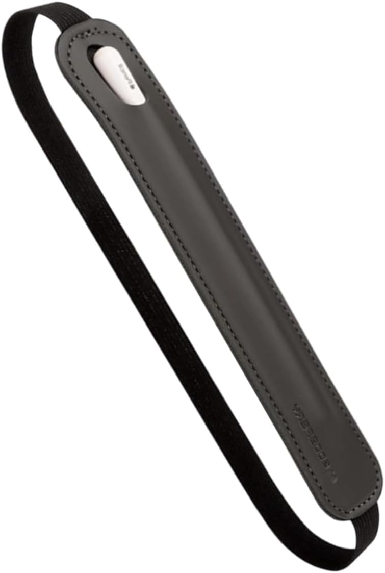 Stylish Elastic Styluses Pen Case Soft Leather Protective Cover Nonslip Storage Container for Digital Devices PU Leather Tablet Pen Protective Sleeve - Image 4
