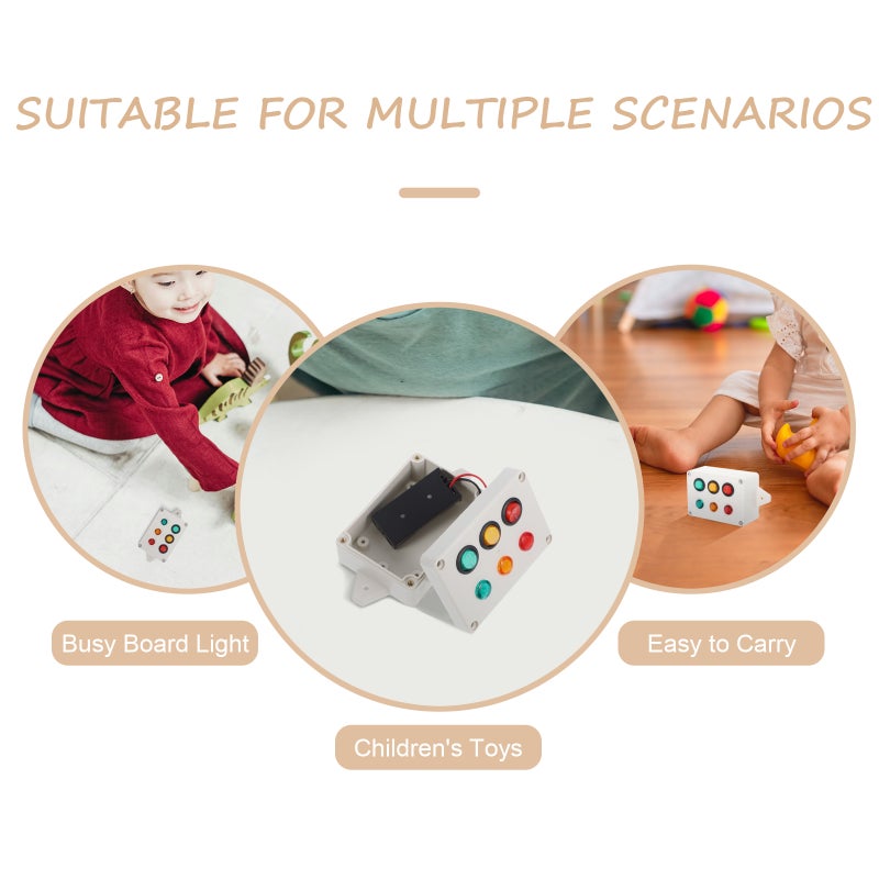 1 Set Busy Board Part Busy Board Light Toddlers Busy Board Part Toddler Busy Board Part - Image 3