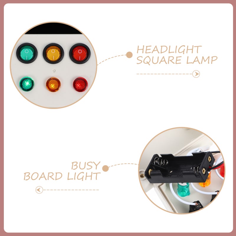 1 Set Busy Board Part Busy Board Light Toddlers Busy Board Part Toddler Busy Board Part - Image 2