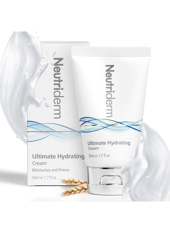 Neutriderm - Ultimate Hydrating Moisturizer Face Cream With Vitamin E, Rice & Wheat Protein, Hydrating Face Moisturizer For Sensitive Skin & Anti-Aging, Dry Skin Face Moisturizer For Women & Men 50 Ml - Image 1