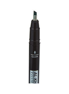 Al Khatat 1-Piece Calligraphy Pen 3mm Tip Green Ink  - Image 2